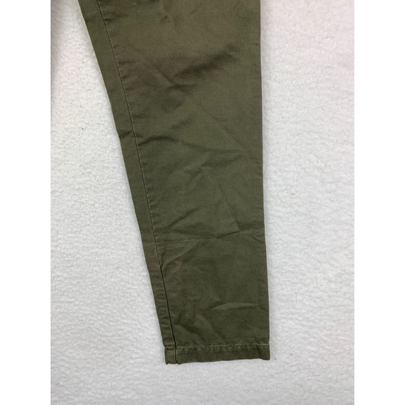 Banana Republic Women's Size 0 Olive Green Chino Pants‎ 100% Cotton NWT - Picture 4 of 12